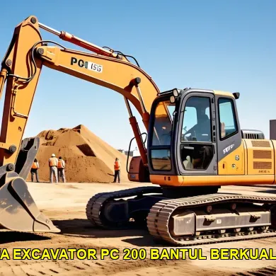 Panduan Sewa Excavator PC 200 Bantul untuk Proyek Infrastruktur